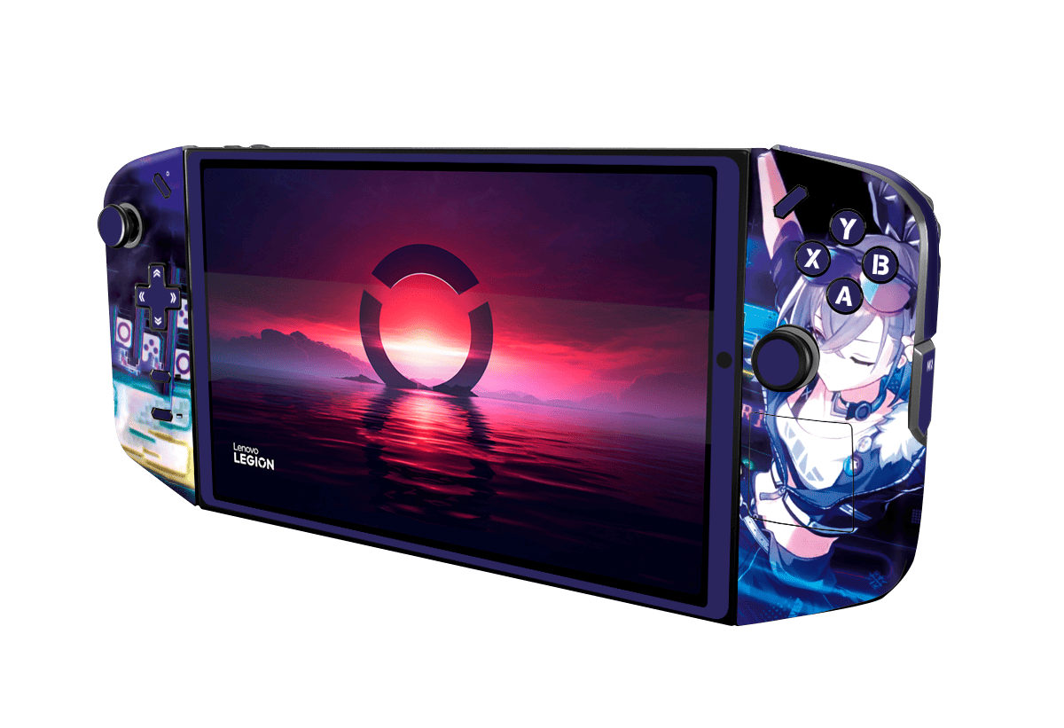 Silver Wolft Skin Lenovo Legion Go