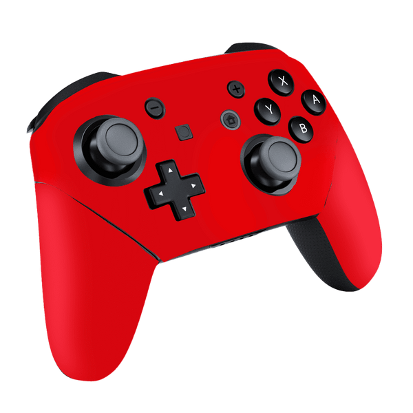 Matte Red Skin Nintendo Switch Pro Controller