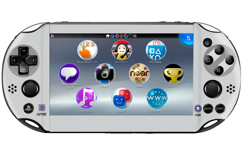 SNES Skin Playstation Portable PSVita Slim Xonebrand