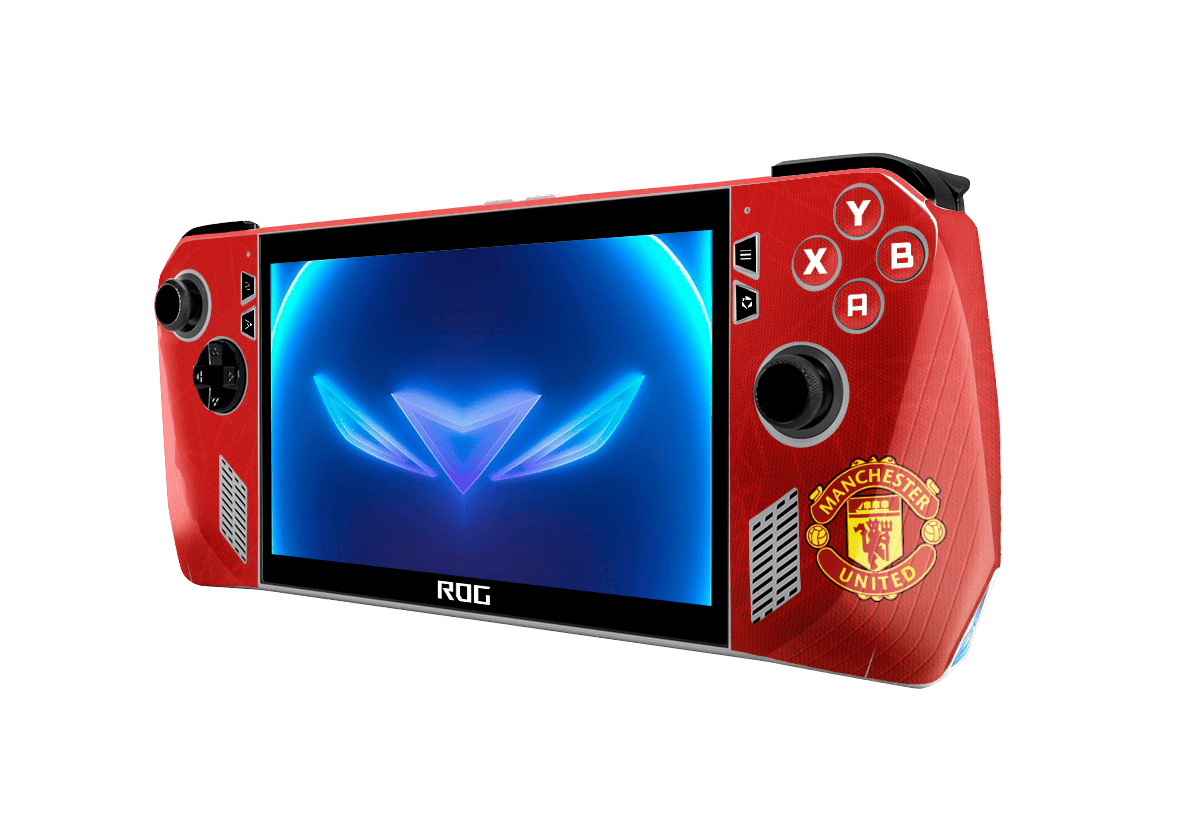 Manchester United Skin Asus Rog Ally Xonebrand