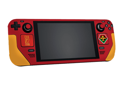 Evangelion Eva-02 Steam Deck Handheld Gaming Computer Skin