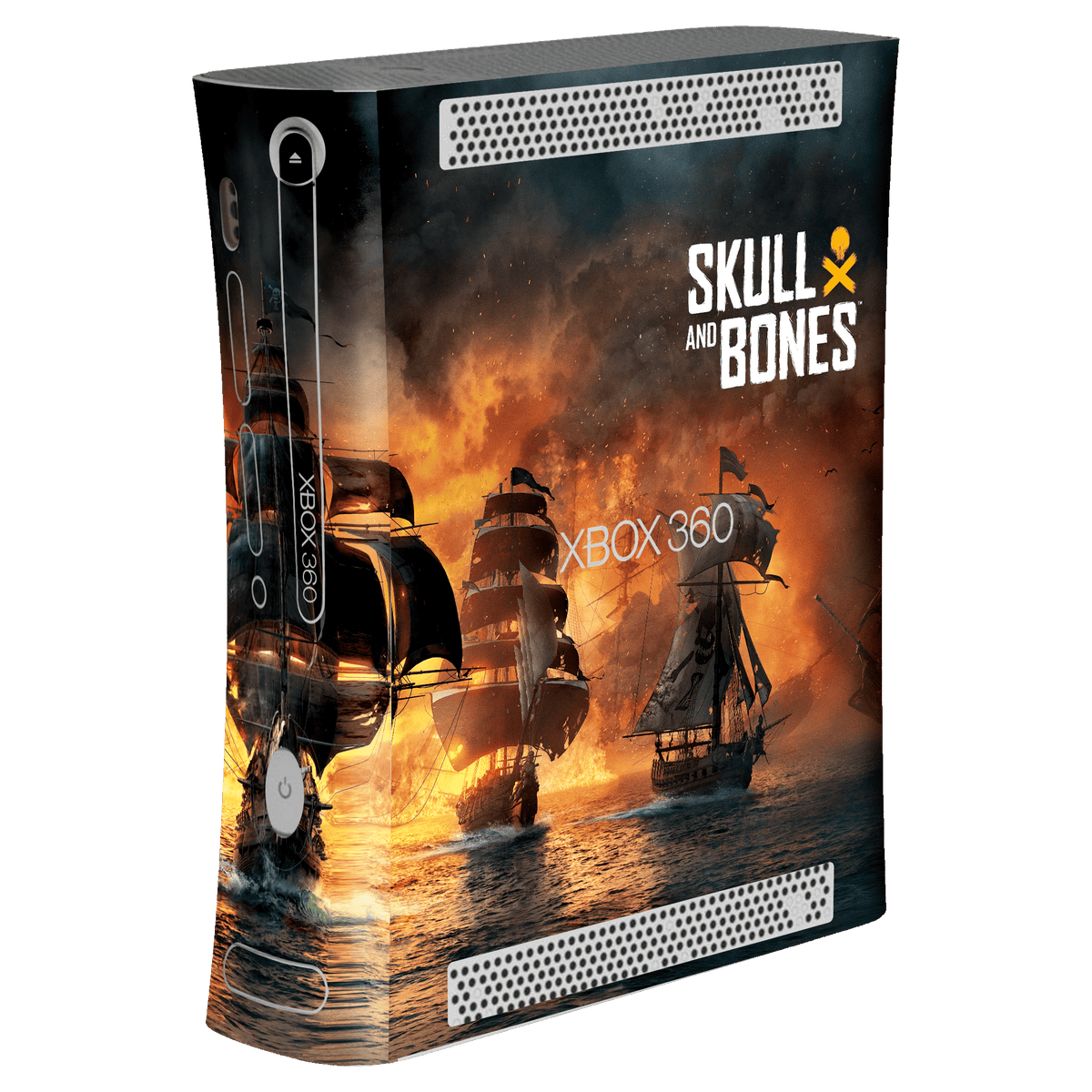 Skull & Bones Skin Xbox 360 Fat Xonebrand