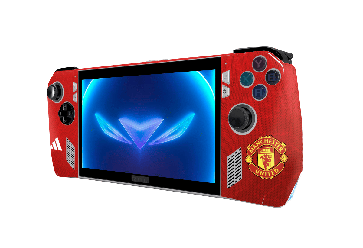 Manchester United Asus Rog Ally Handheld Gaming Computer Skin