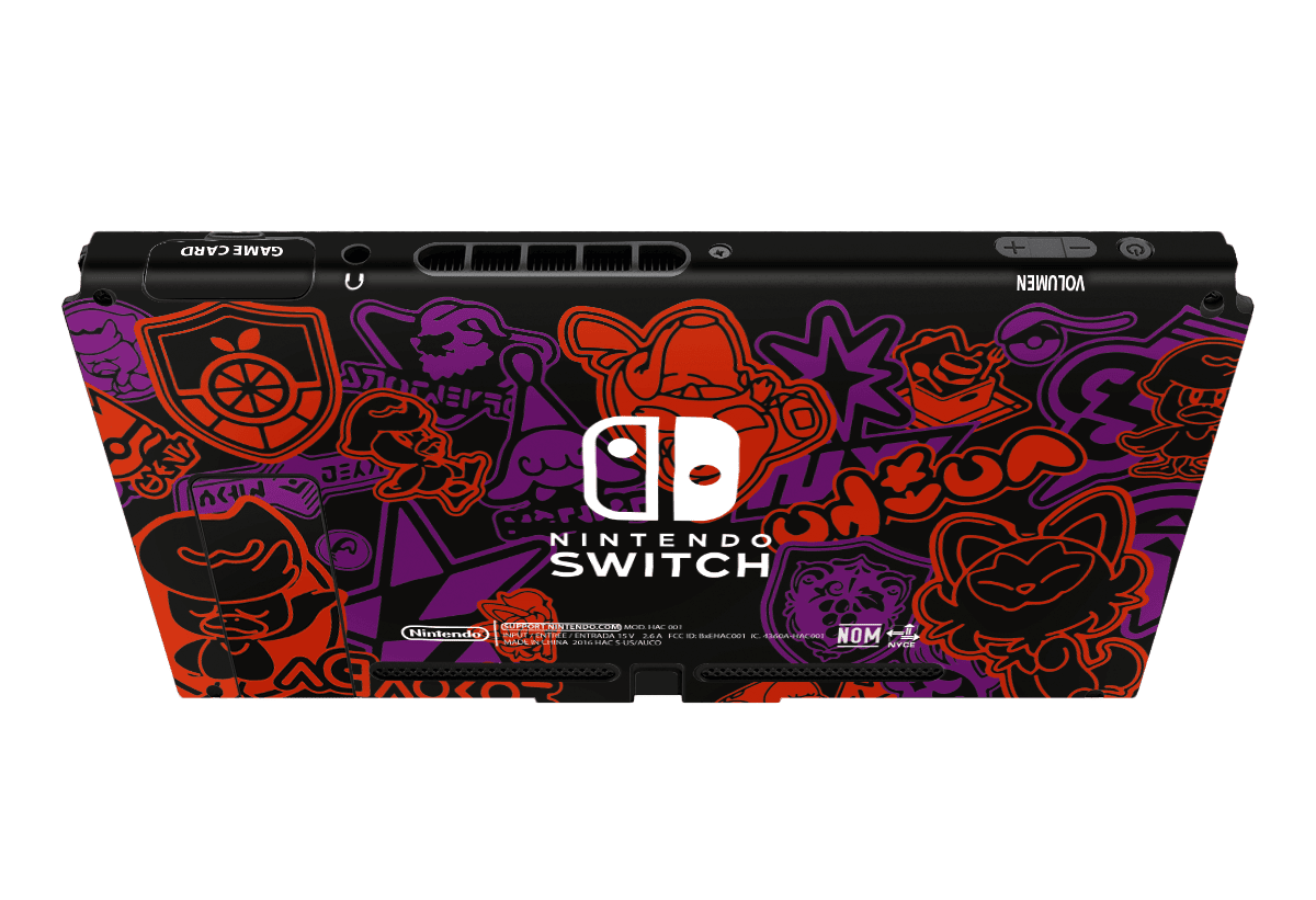 Pokemon Scarlet & Violet Skin Nintendo Switch (2017) Xonebrand