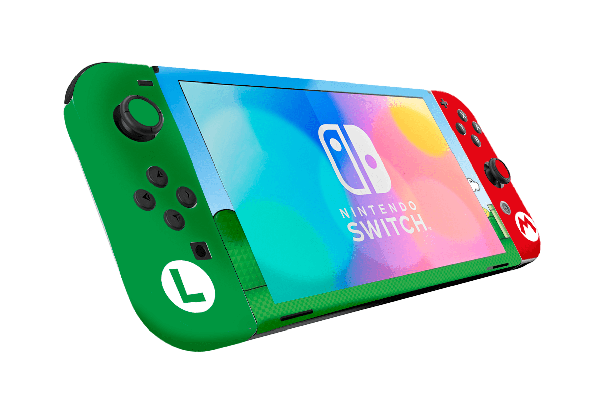 Mario World Skin Nintendo Switch OLED (2021) Xonebrand