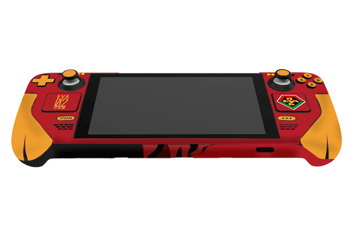 Evangelion eva 02 Steam Deck Skin