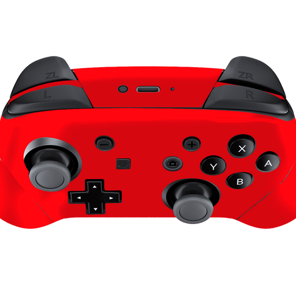 Matte Red Skin Nintendo Switch Pro Controller