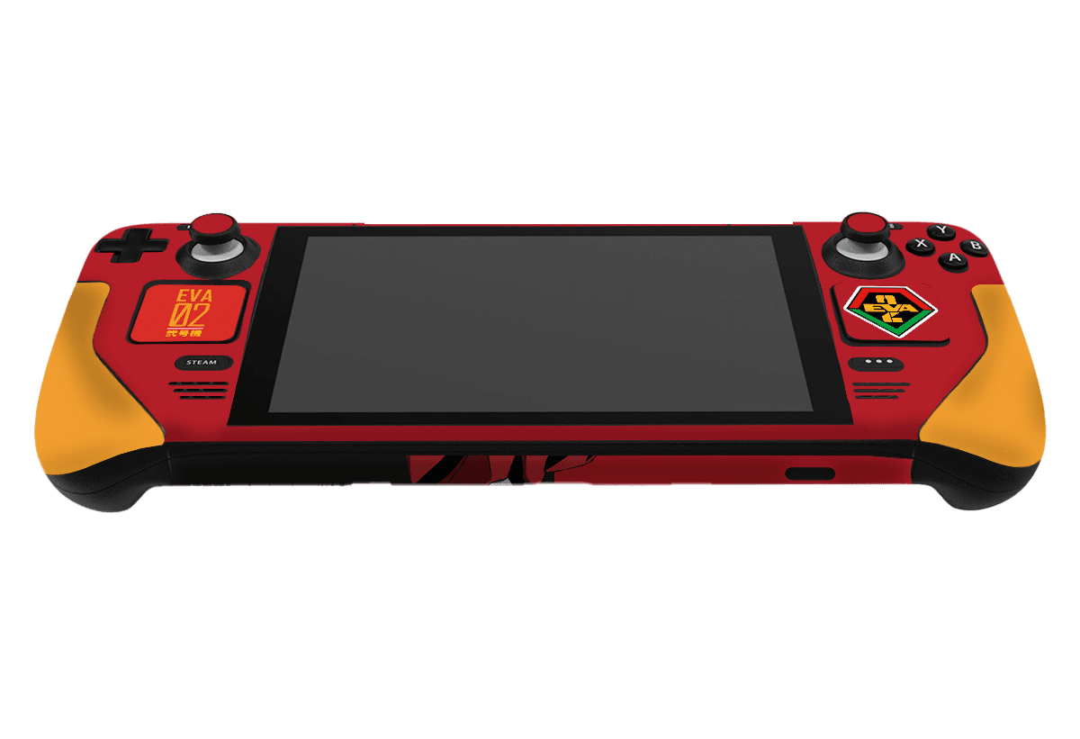 Evangelion Eva-02 Steam Deck Handheld Gaming Computer Skin