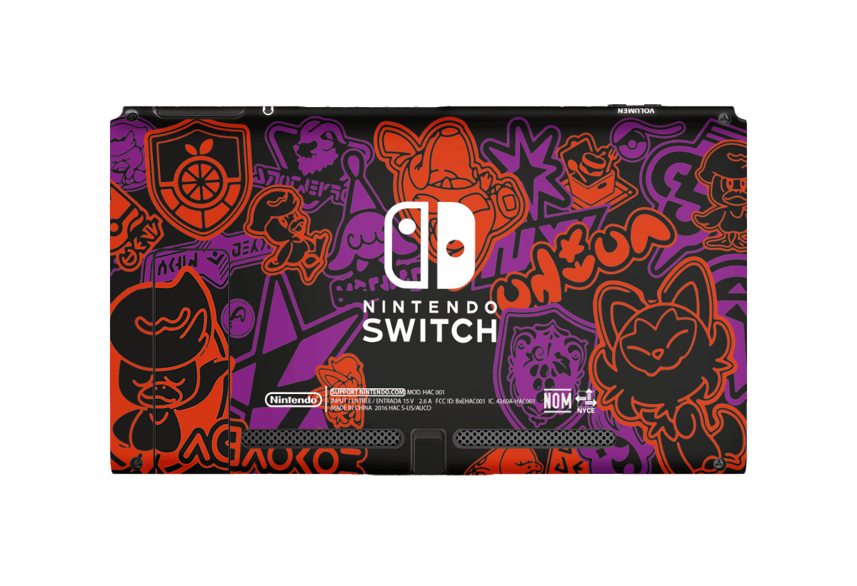 Pokemon Scarlet & Violet Skin Nintendo Switch (2017) Xonebrand