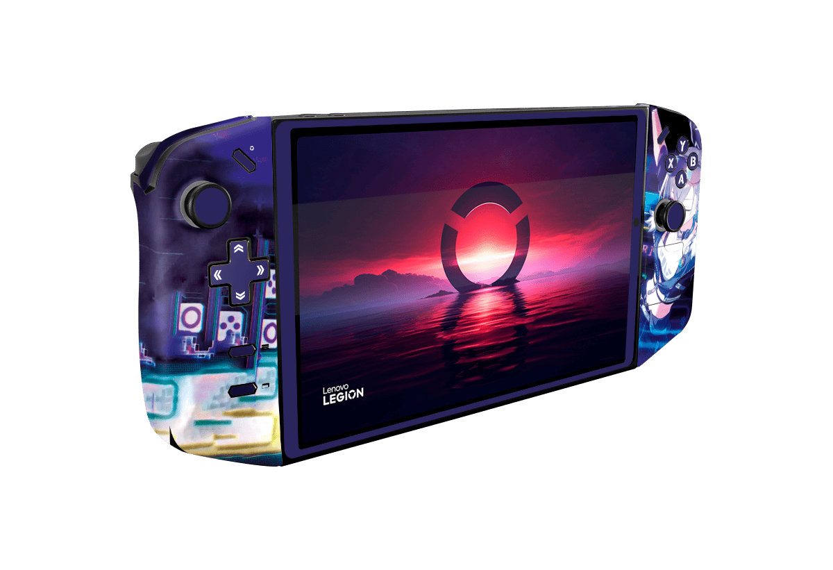 Silver Wolft Skin Lenovo Legion Go