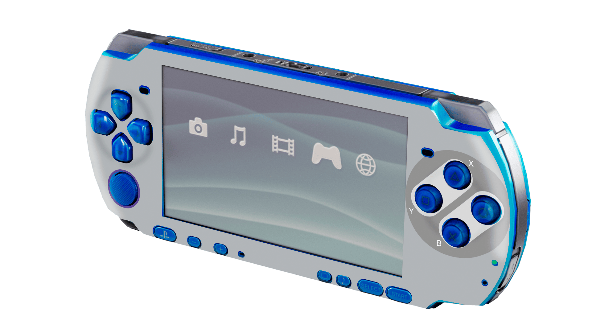 SNES PSP portátil para juegos Bundle Skin