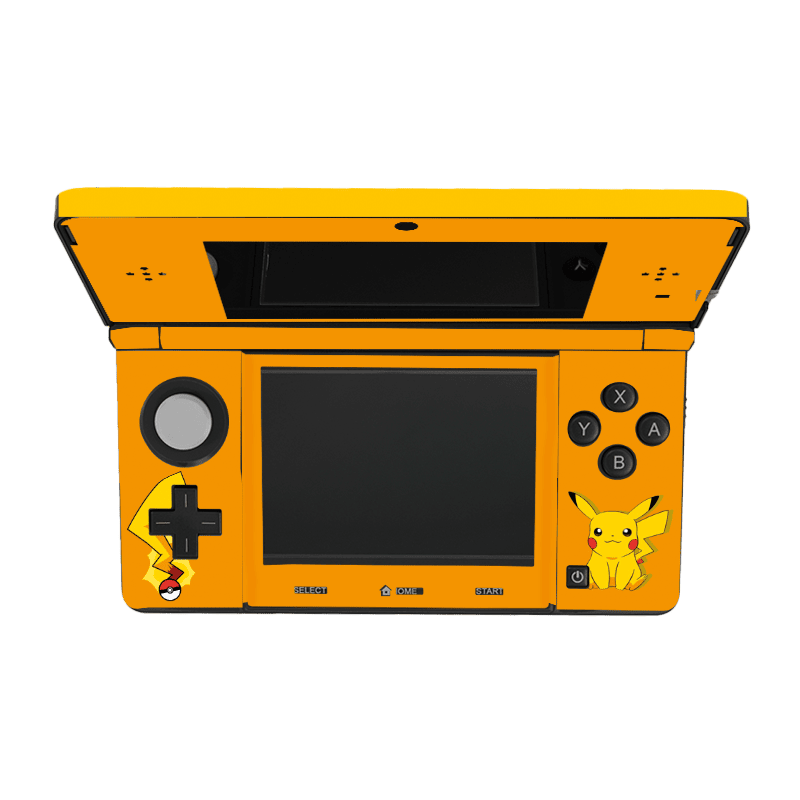 Pokemon Pikachu Nintendo 3DS Skin