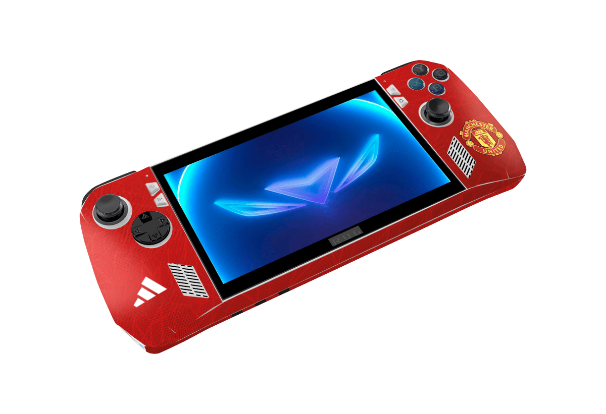 Manchester United Asus Rog Ally Handheld Gaming Computer Skin