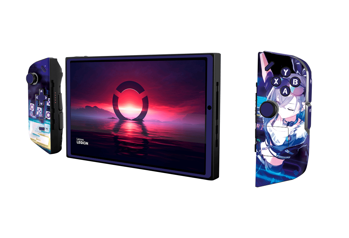 Silver Wolft Skin Lenovo Legion Go