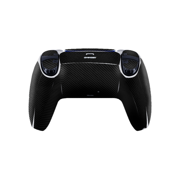 Fibra Carbono Negro Skin Playstation 5 DualSense Full