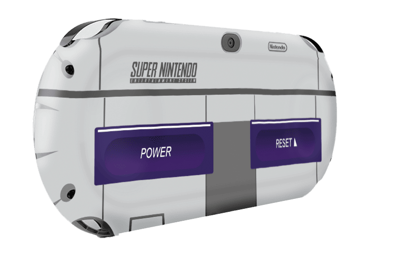 SNES PS1 PSVITA Slim Bundle Skin