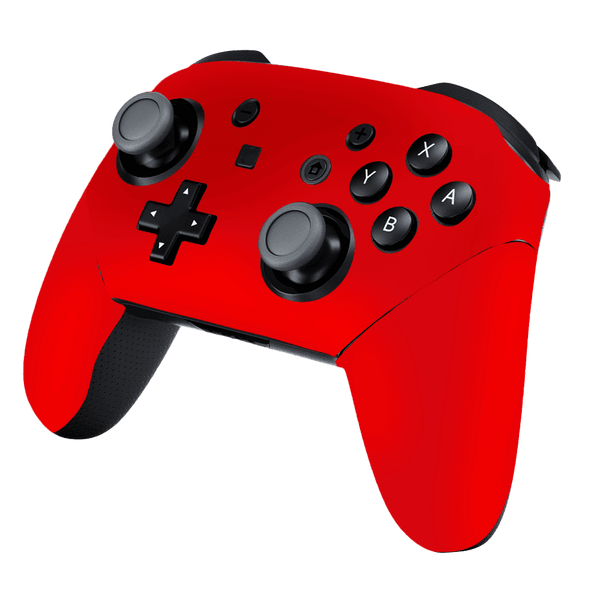Matte Red Skin Nintendo Switch Pro Controller