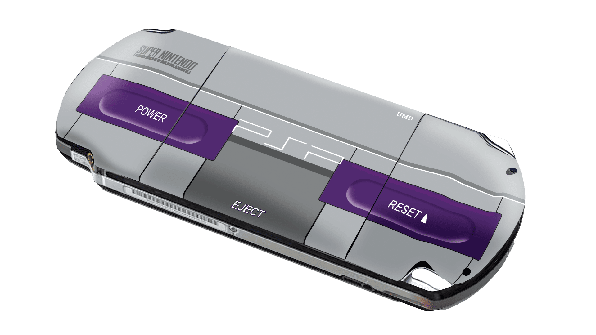 SNES Skin Playstation Portable (PSP) Xonebrand