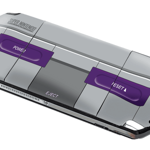 SNES PSP Handheld Gaming Bundle Skin