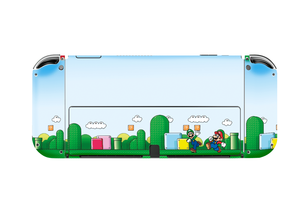 Mario Bros Nintendo Switch Oled (2021) Skin