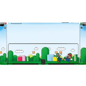 Mario Bros Nintendo Switch Oled (2021) Skin