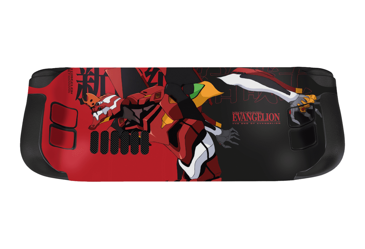 Evangelion Eva-02 Steam Deck Handheld Gaming Computer Skin