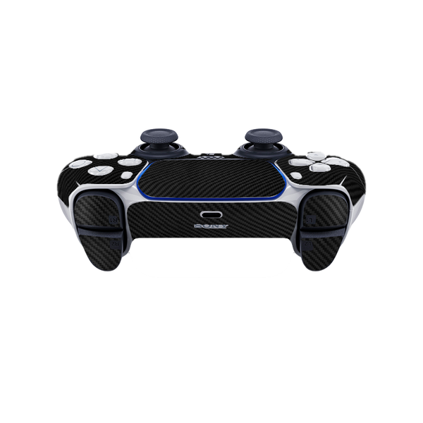 Fibra Carbono Negro Skin Playstation 5 DualSense Full