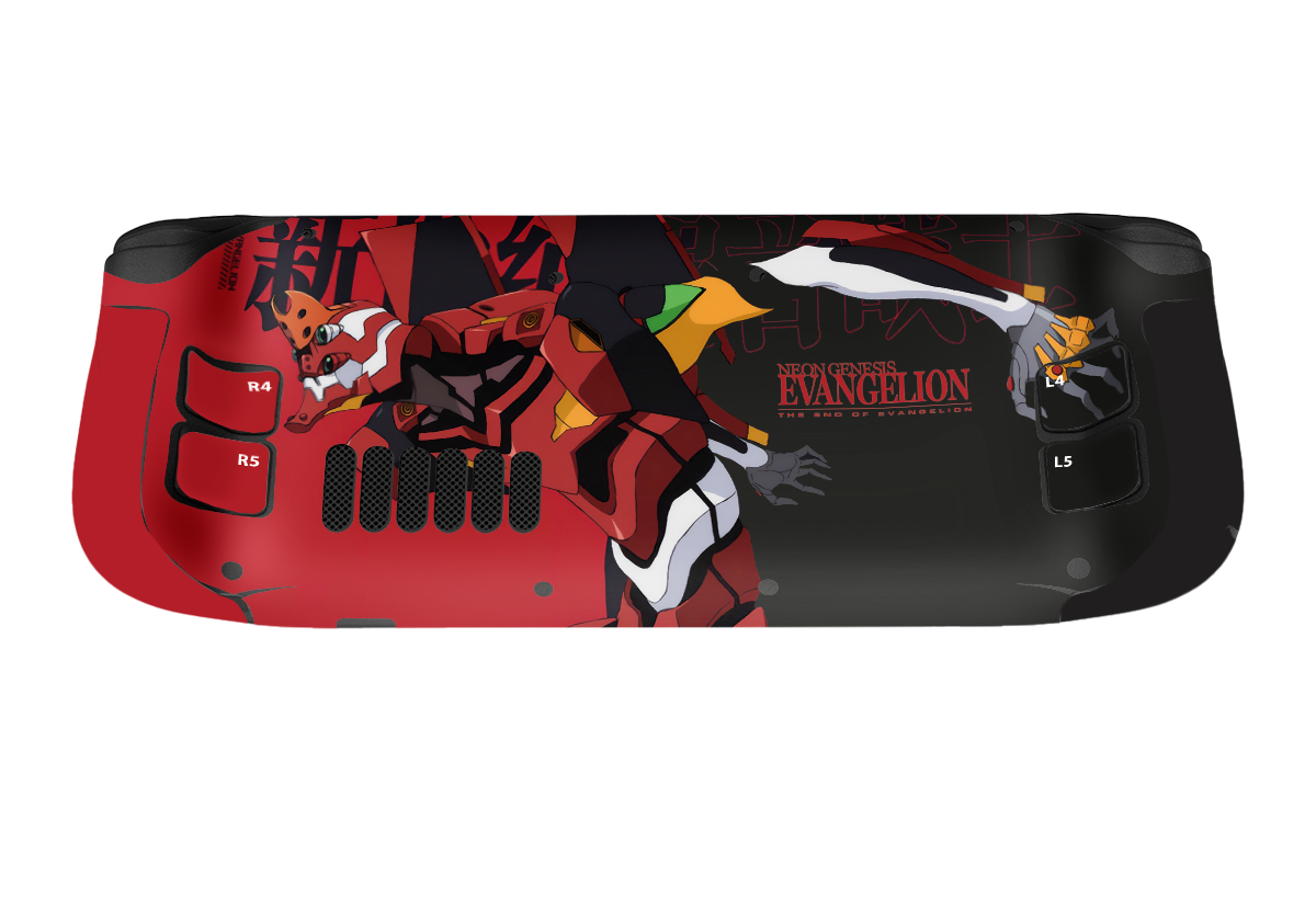 Evangelion eva 02 Steam Deck Skin Xonebrand