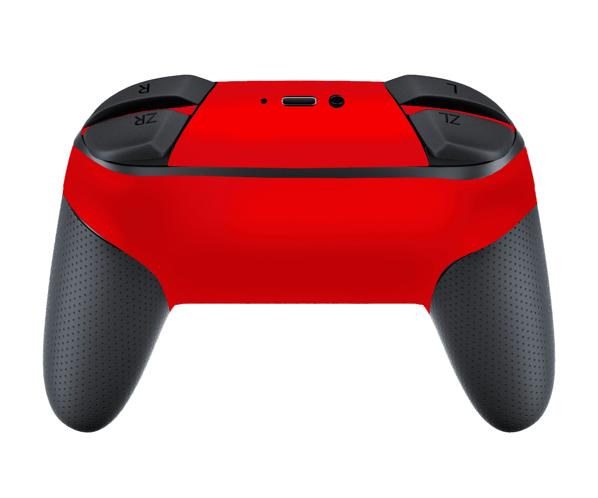 Matte Red Skin Nintendo Switch Pro Controller