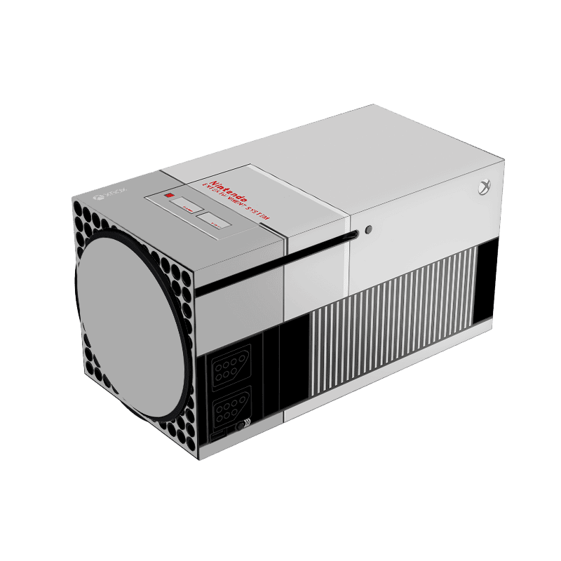 NES Xbox Series X Skin Xonebrand