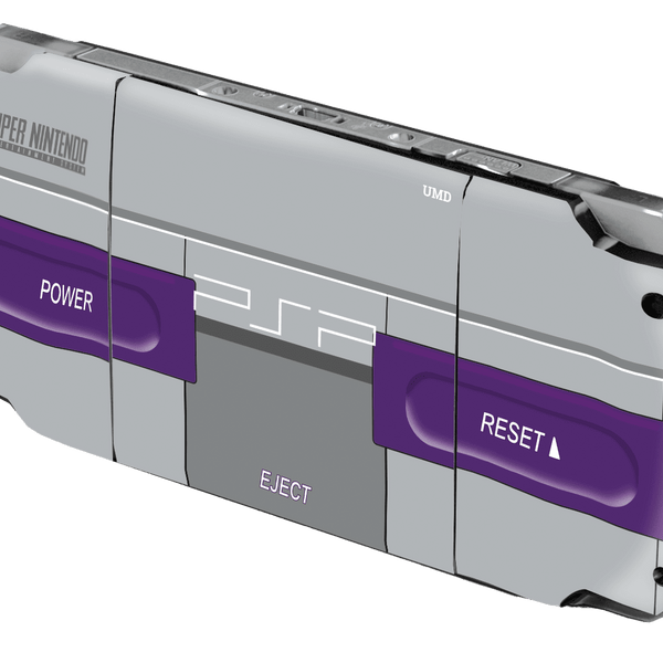 SNES Skin Playstation Portable (PSP) Xonebrand