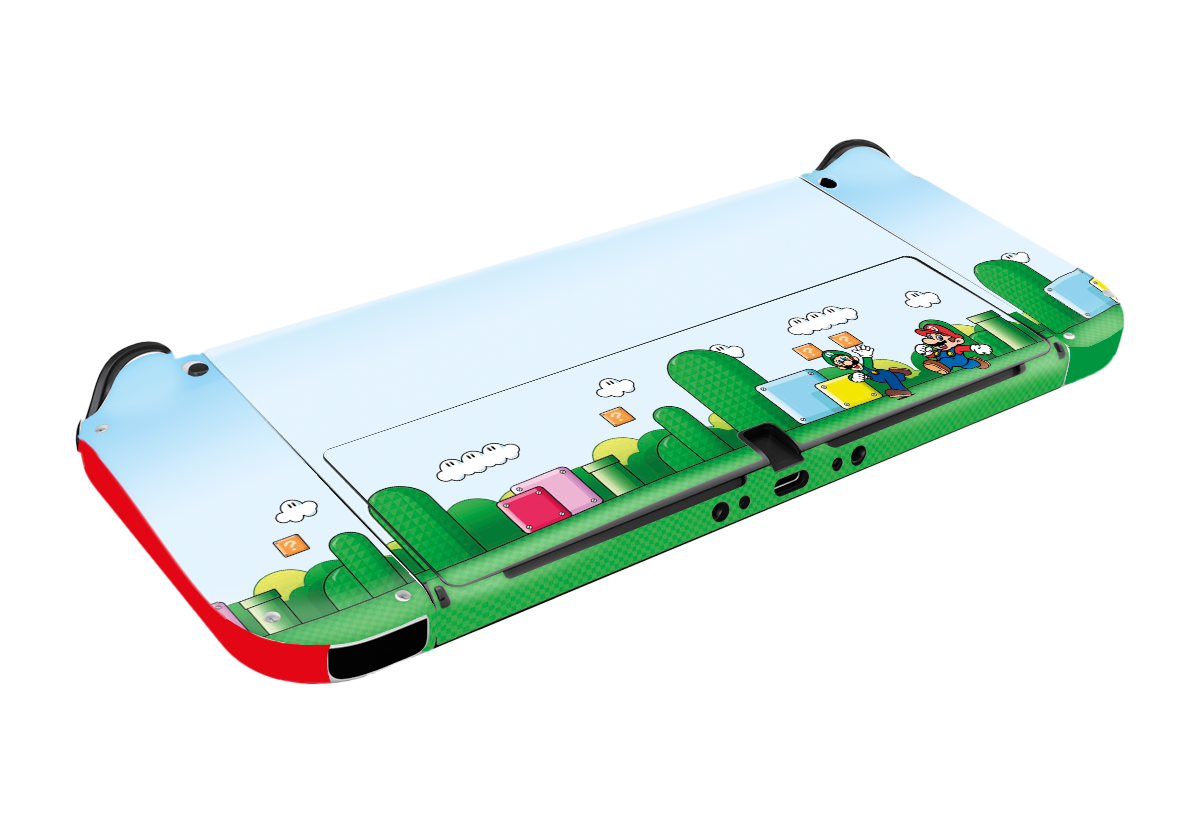 Mario Bros Nintendo Switch Oled (2021) Skin