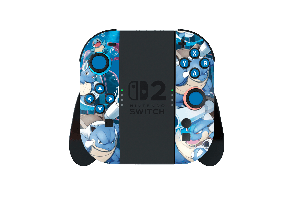 Pokemon Squirtle Skin Nintendo Switch 2 (2025) Xonebrand