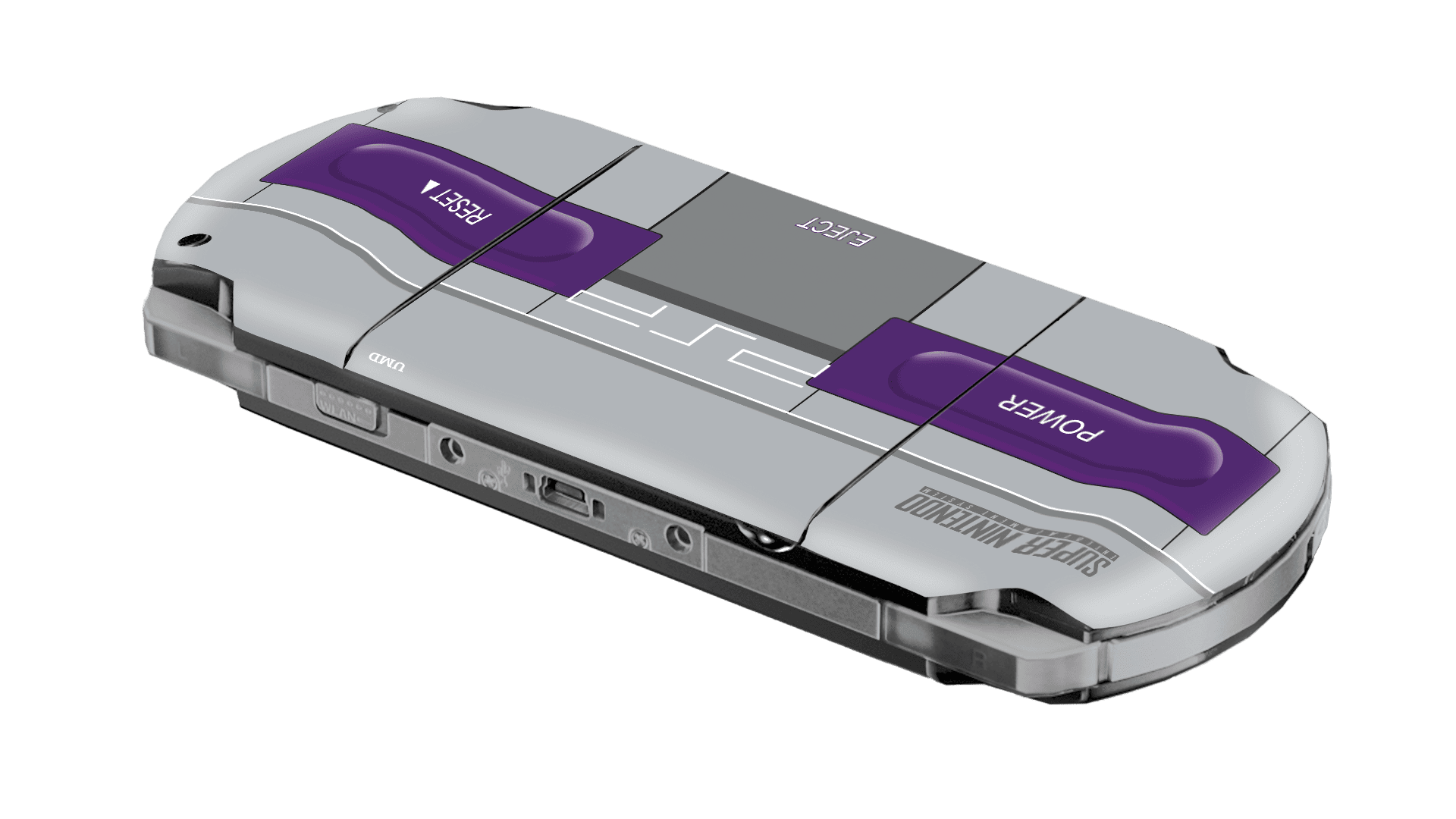 SNES Skin Playstation Portable (PSP) Xonebrand