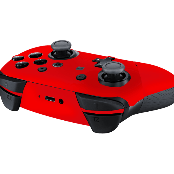 Matte Red Skin Nintendo Switch Pro Controller