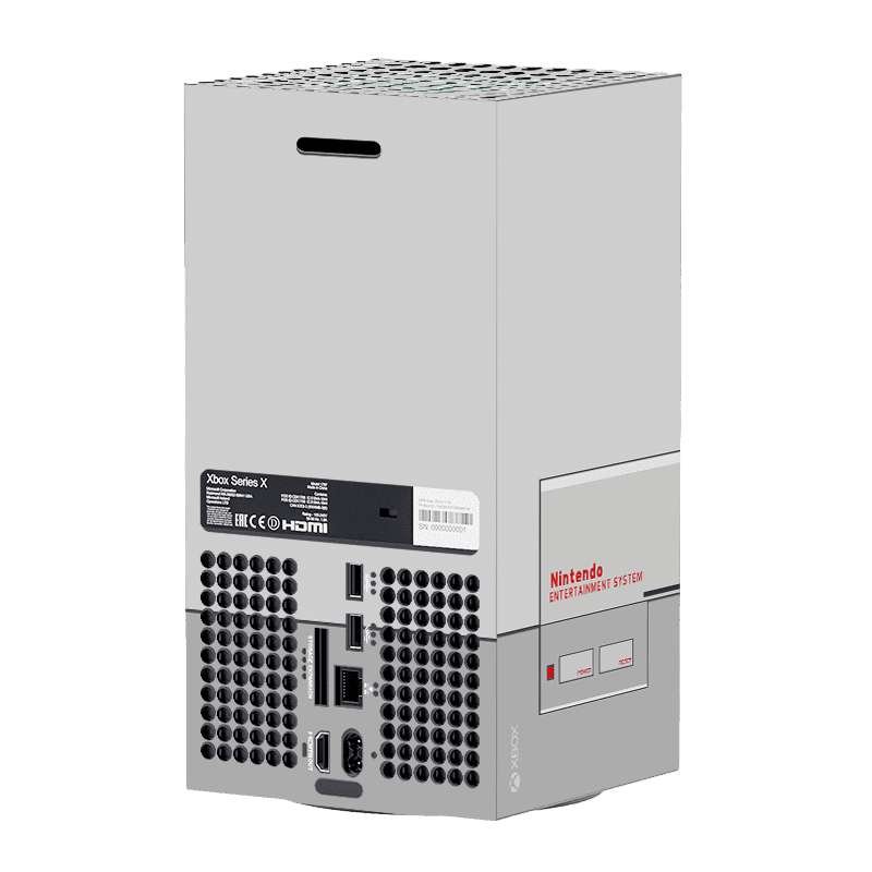 NES Xbox Series X Skin Xonebrand