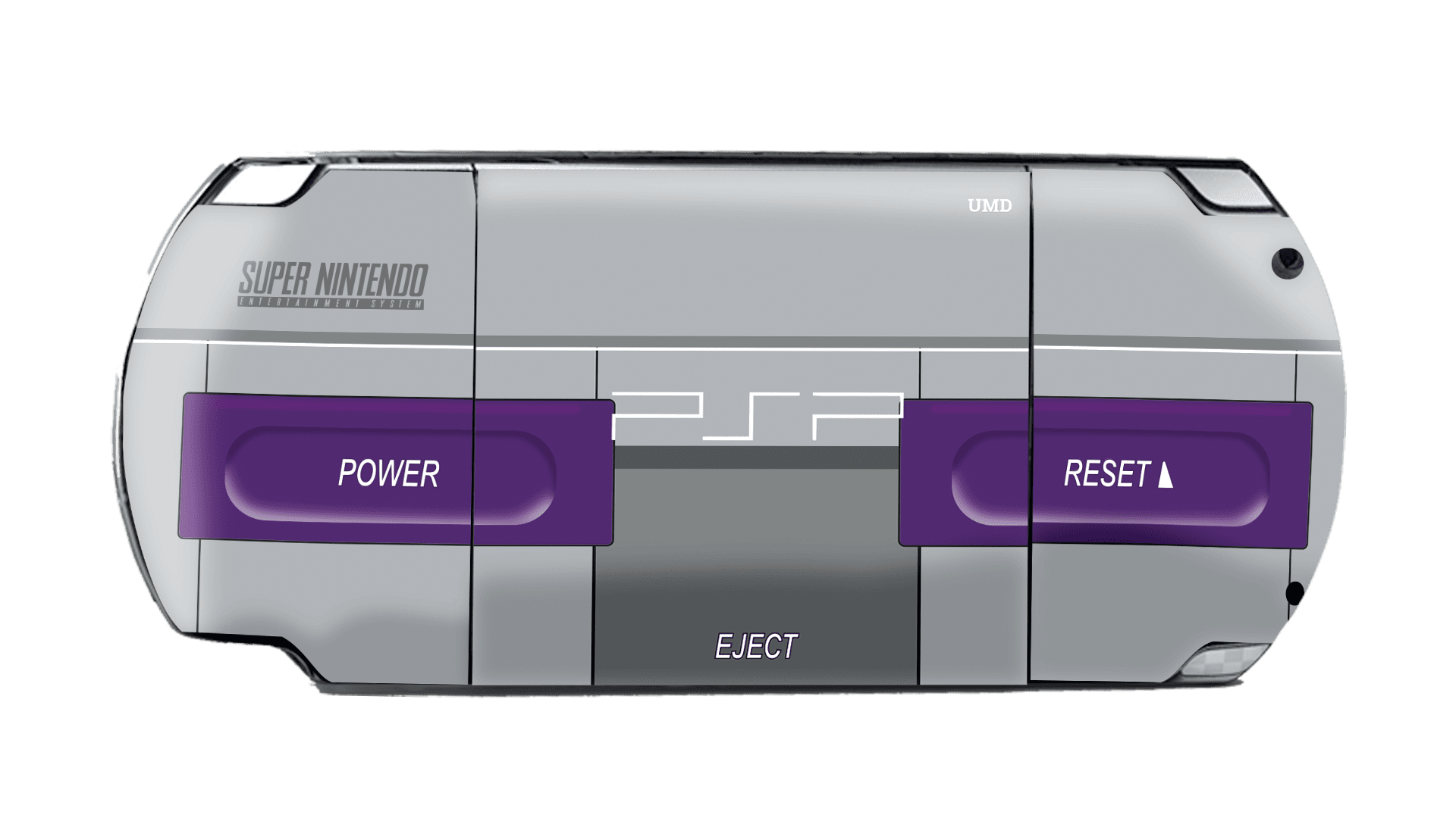 SNES Skin Playstation Portable (PSP) Xonebrand