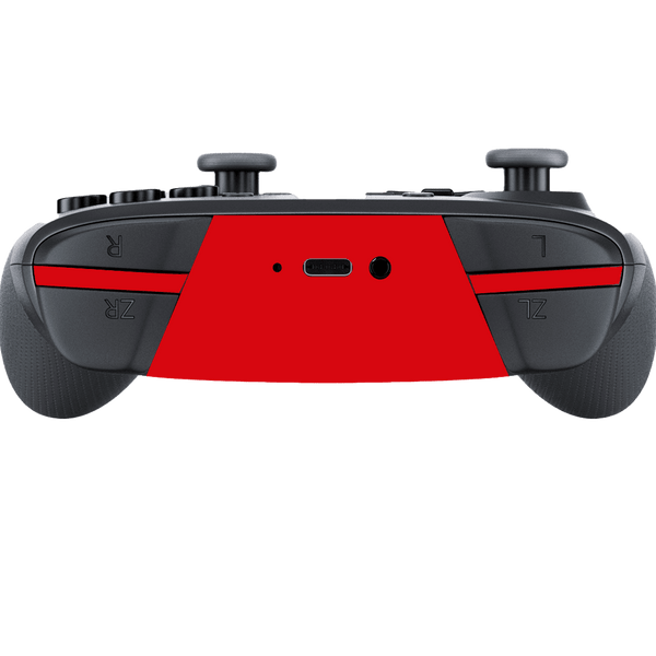 Matte Red Skin Nintendo Switch Pro Controller