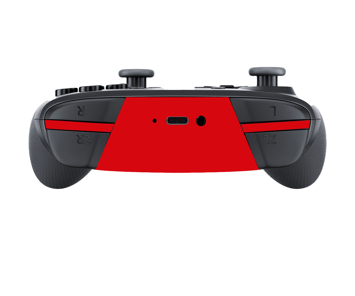 Matte Red Skin Nintendo Switch Pro Controller