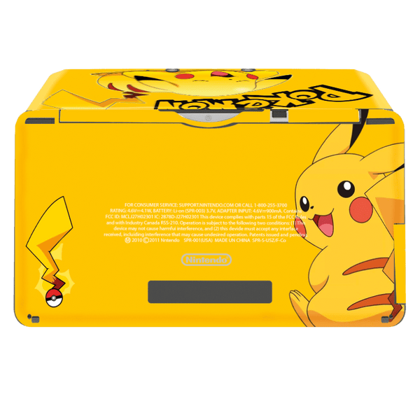 Skin para Nintendo 3Ds edición Pokemon Pikachu – Xonebrand