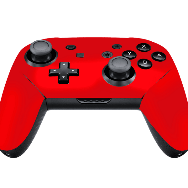 Matte Red Skin Nintendo Switch Pro Controller