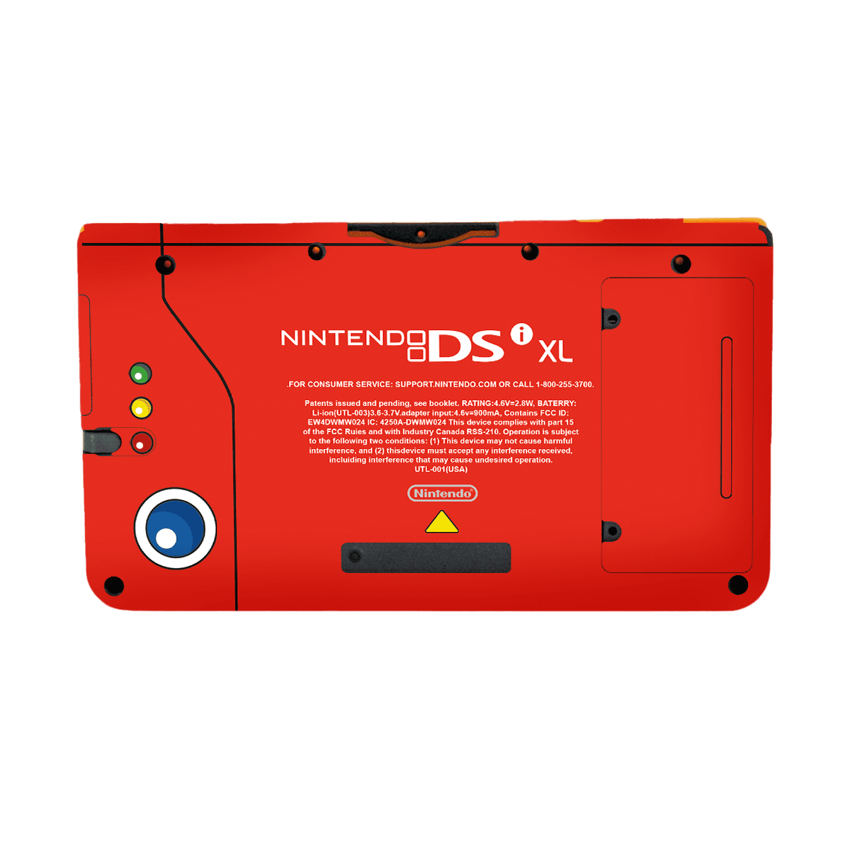 Pokemon Pokedex Nintendo DSI XL 2010 Skin