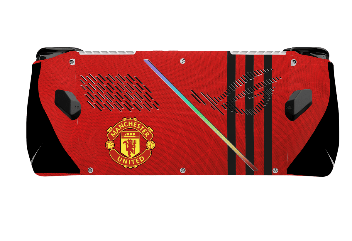 Manchester United Asus Rog Ally Handheld Gaming Computer Skin