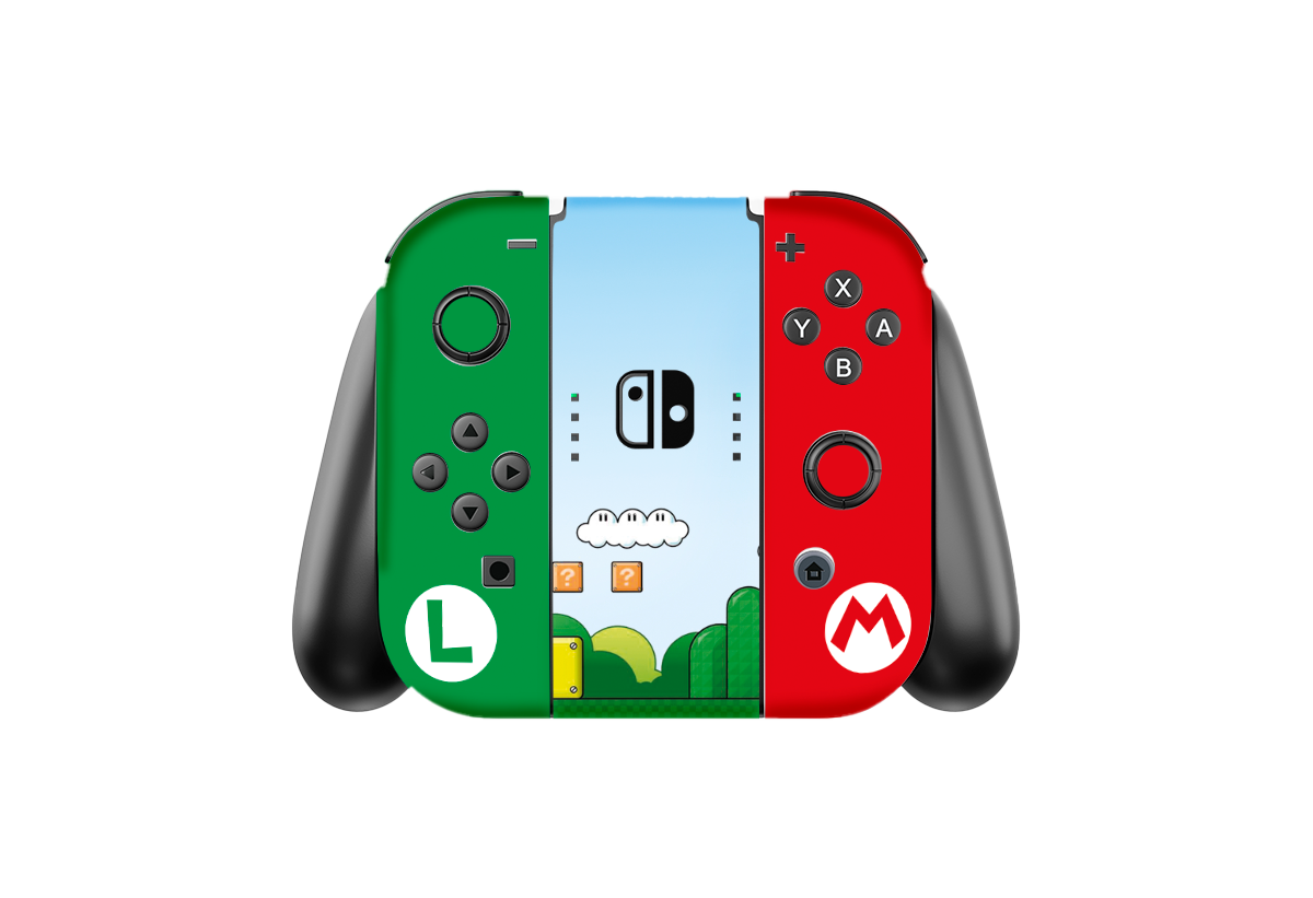 Mario Bros Nintendo Switch Oled (2021) Skin