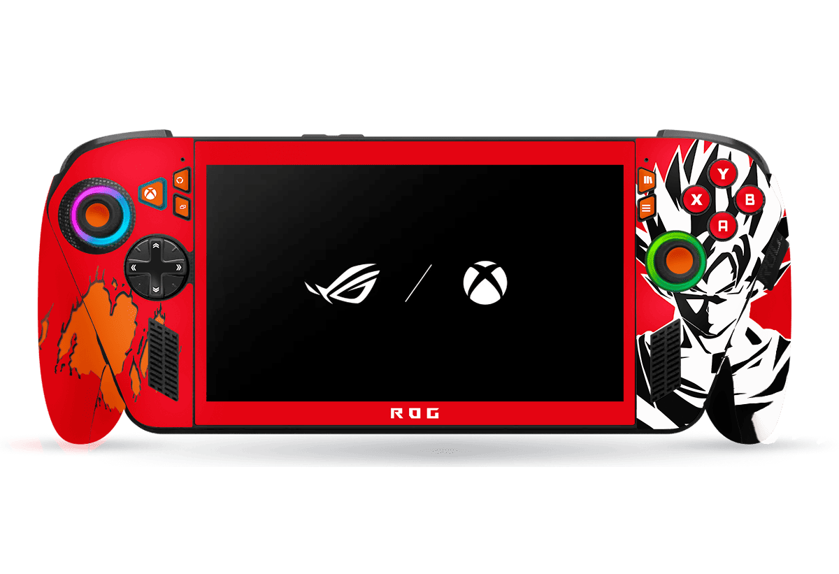 Dragon Ball Goku Asus ROG Xbox Ally Skin Xonebrand