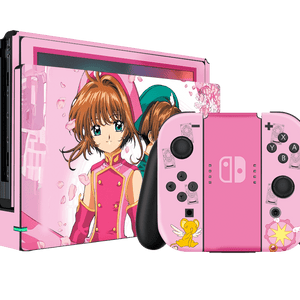 Sakura Card Nintendo Switch Skin