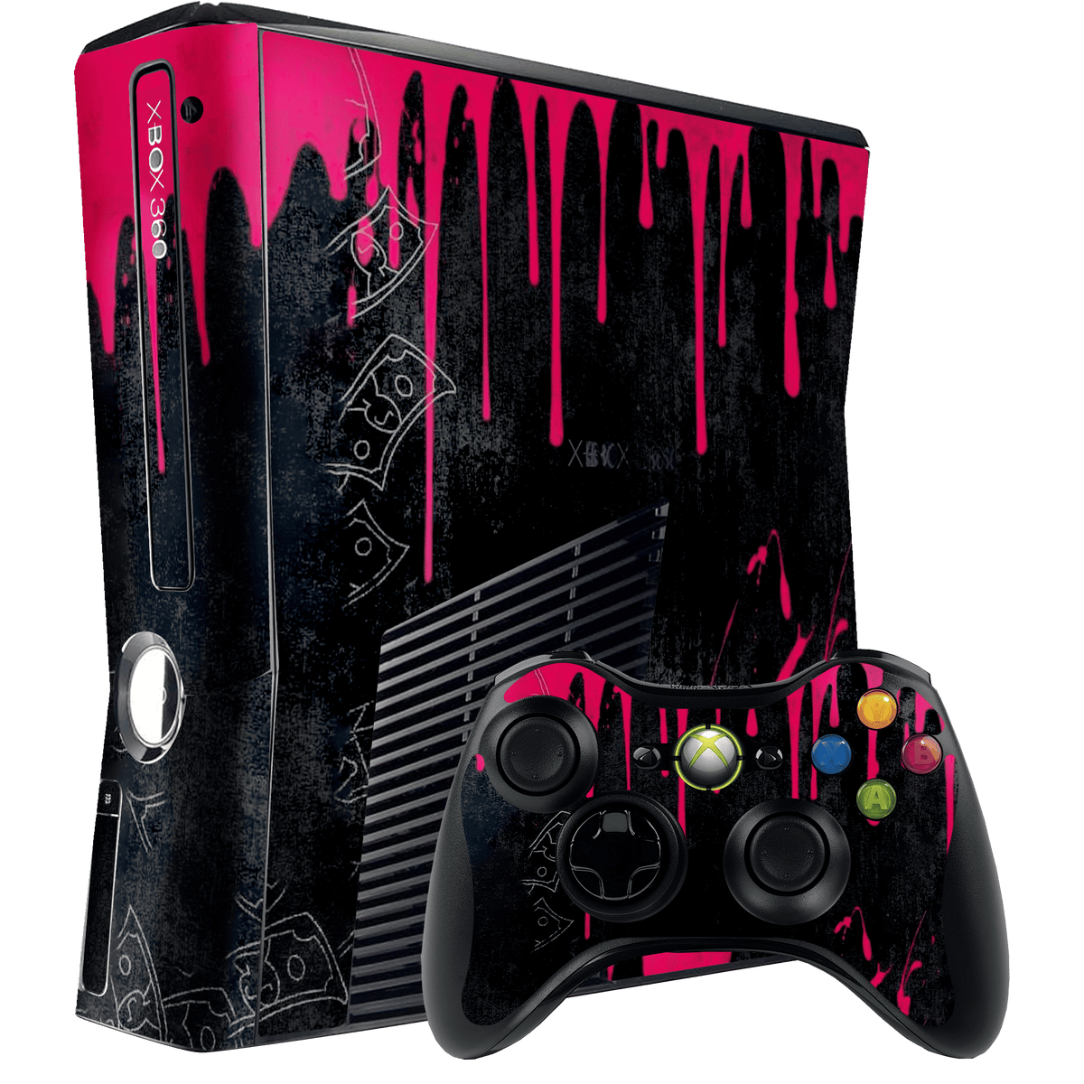 Game Over Skin Xbox 360 Slim Xonebrand