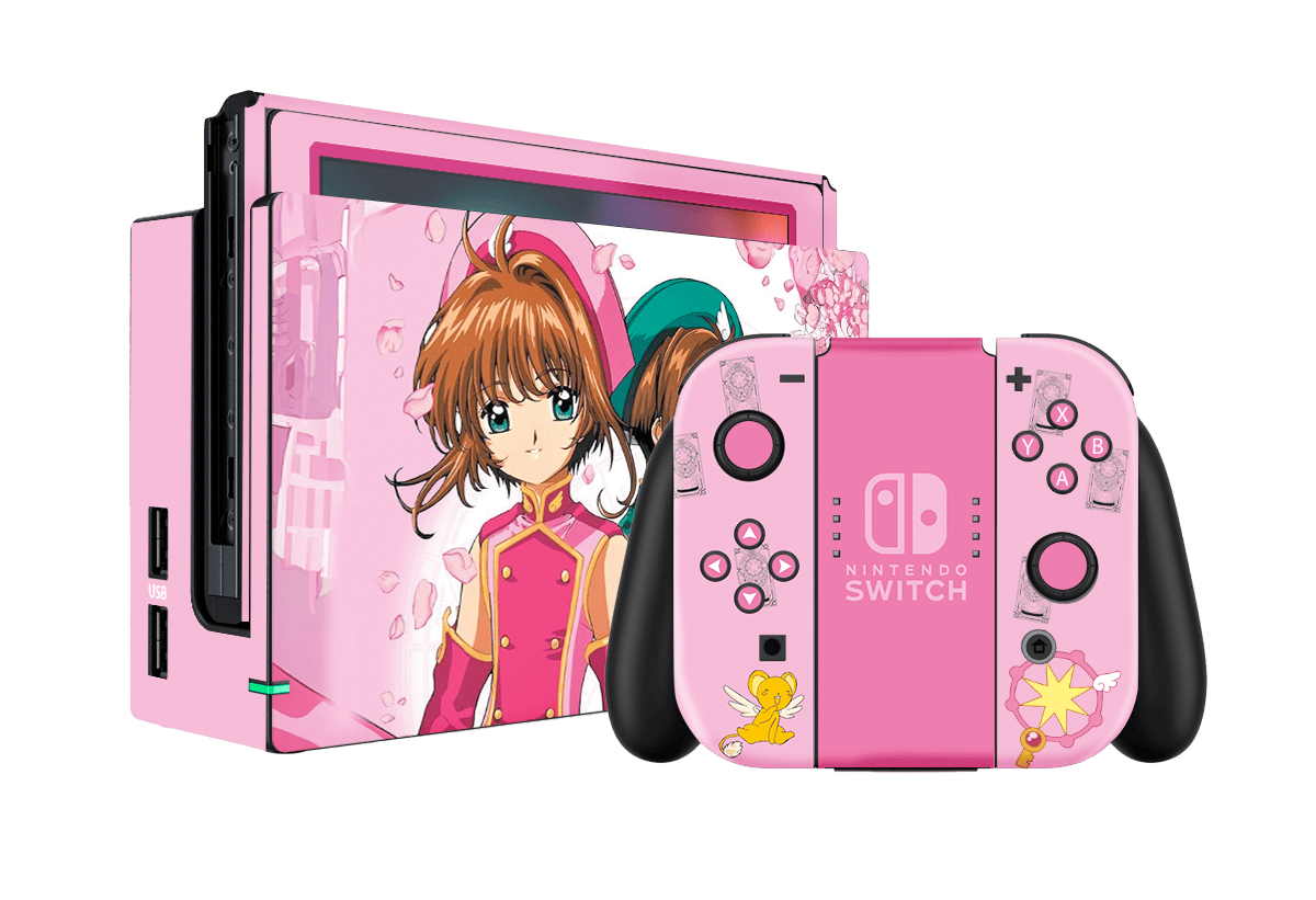 Sakura Card Skin Nintendo Switch (2017) Xonebrand
