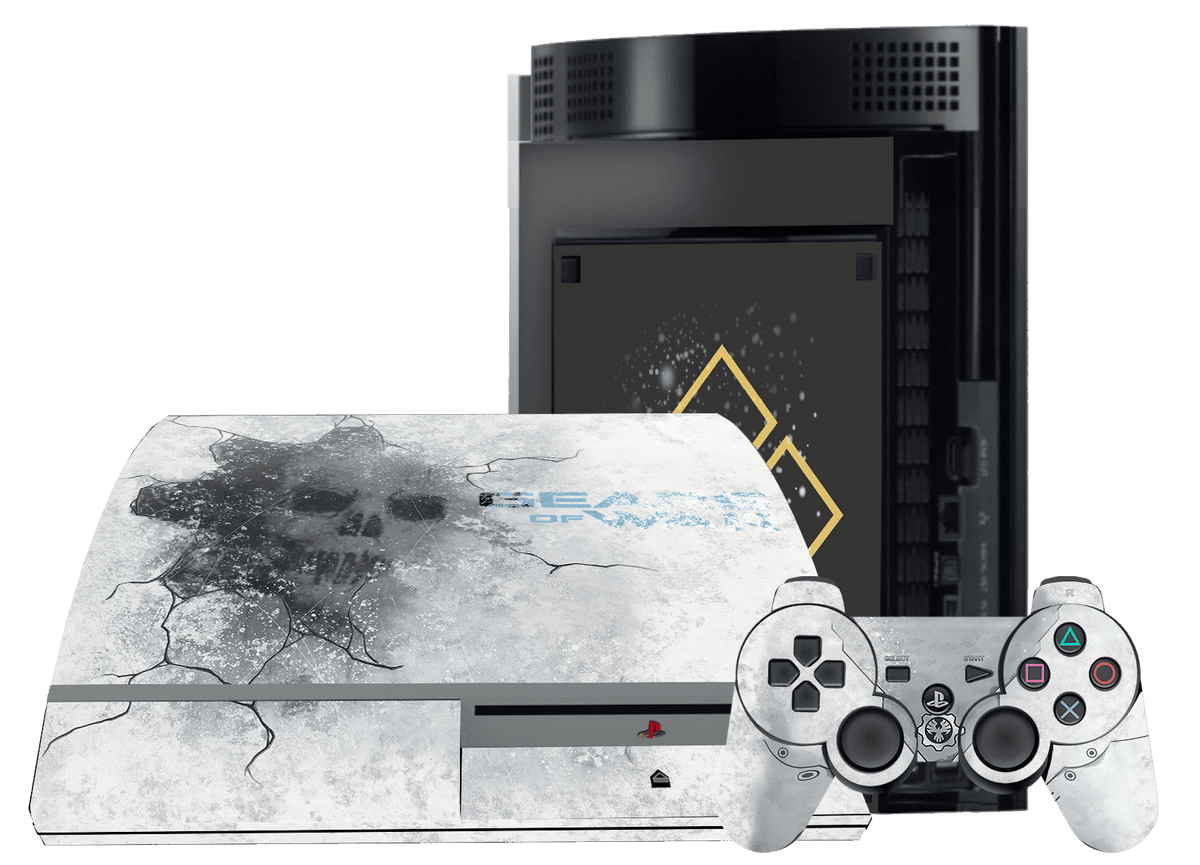 Gears of War Skin Playstation 3 Fat Xonebrand