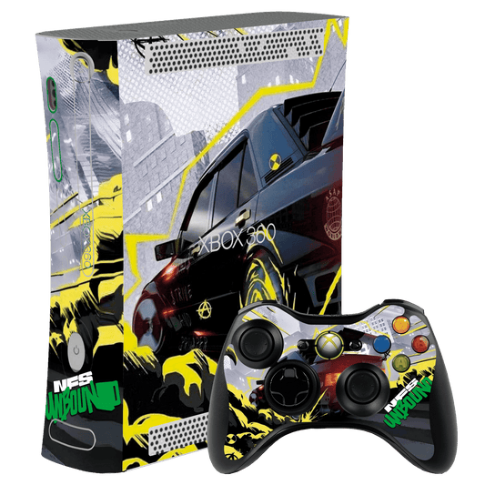 NFS Unbound Xbox 360 Fat Bundle Skin